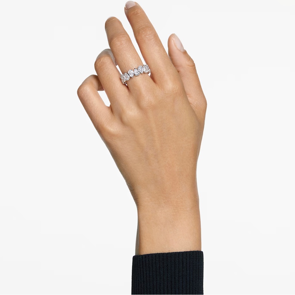 Swarovski Clear Crystal Eternity Band Ring
